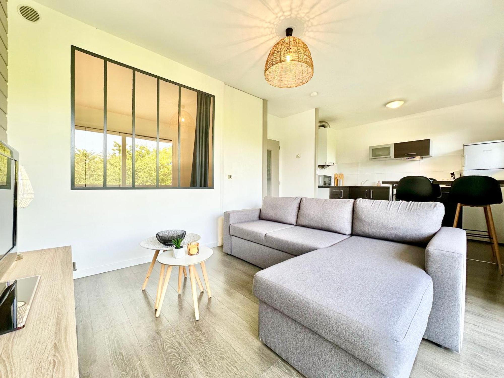 Le Bel Air - Coeur De Ville - Parking & Balcon Mont-de-Marsan Εξωτερικό φωτογραφία