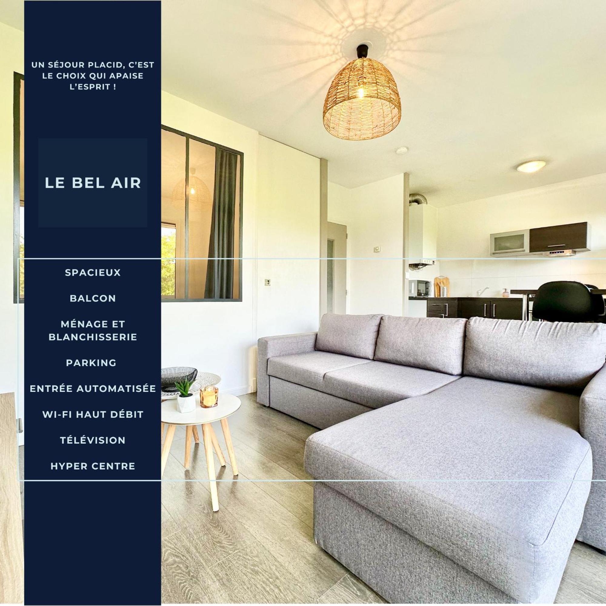 Le Bel Air - Coeur De Ville - Parking & Balcon Mont-de-Marsan Εξωτερικό φωτογραφία